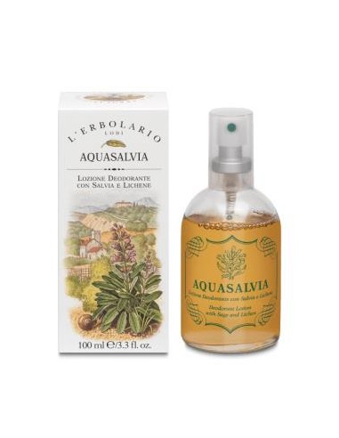 DESODORANTE AQUA salvia 100ml. LERBOLARIO