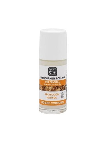 DESODORANTE aloe-avena roll-on 50ml. BIO NATURABIO COSMETICS