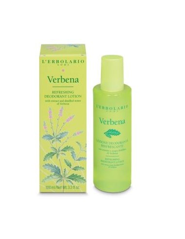 VERBENA locion desodorante refrescante 100ml. LERBOLARIO