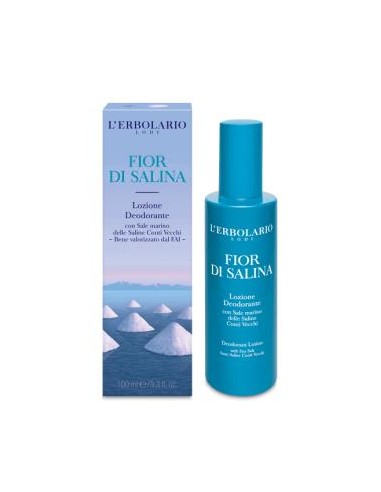 FLOR DE SALINA desodorante 100ml. LERBOLARIO