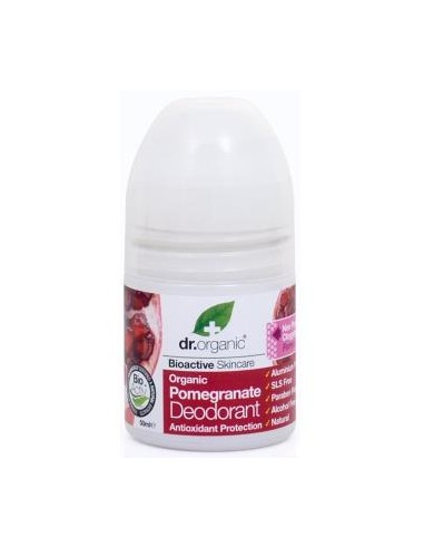 DESODORANTE granada organica 50ml. DR. ORGANIC