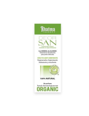 DEORSAN desodorante roll on 75ml. RHATMA