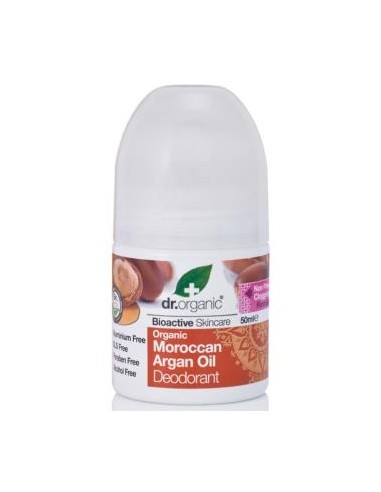 DESODORANTE aceite argan marroqui 50ml. DR. ORGANIC