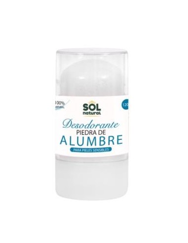 DESODORANTE PIEDRA ALUMBRE 120gr. SOLNATURAL