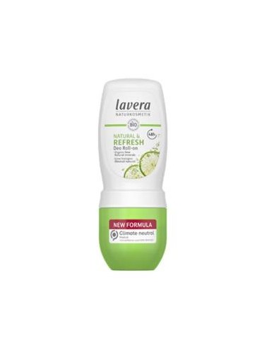 DESODORANTE ROLL-ON 48 refresh & natural 50ml. LAVERA