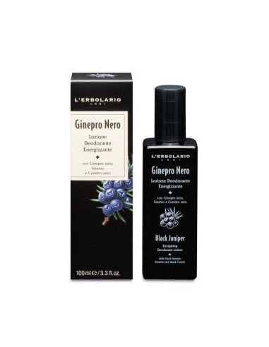 ENEBRO NEGRO desodorante 100ml. LERBOLARIO