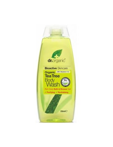 GEL DE DUCHA arbol del te organico 250ml. DR. ORGANIC