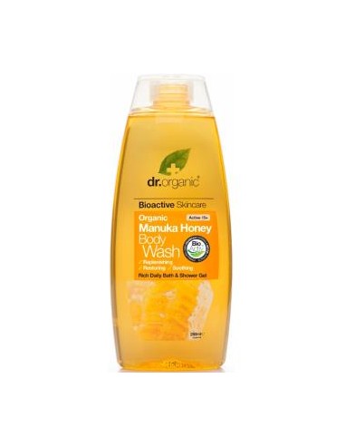 GEL DE DUCHA miel de manuka 250ml. DR. ORGANIC