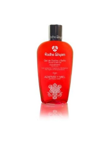 GEL DE BAÑO AZAFRAN MIEL equilibrante 250ml. RADHE SHYAM