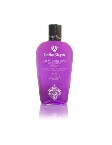 GEL DE BAÑO LAVANDA relajante 250ml. RADHE SHYAM