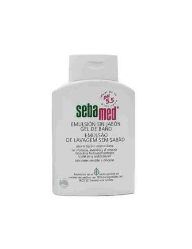 EMULSION SIN JABON gel de baño 200ml.**** SEBAMED