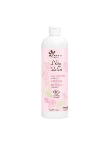 GEL DE DUCHA eau delices rosa y jazmin 500ml. FLEURANCE NATURE