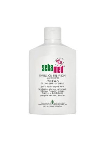 EMULSION SIN JABON gel de baño 500ml. SEBAMED