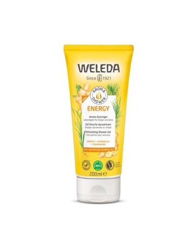 AROMA SHOWER ENERGY gel de baño 200ml. BIO VEGAN WELEDA