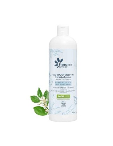 GEL DE DUCHA neutro 500ml. FLEURANCE NATURE