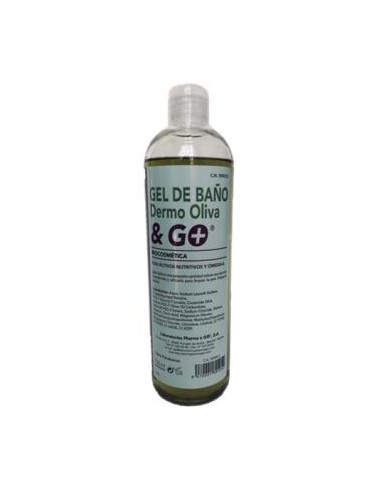 GEL DE BAÑO con aceite de oliva 750ml. PHARMA & GO