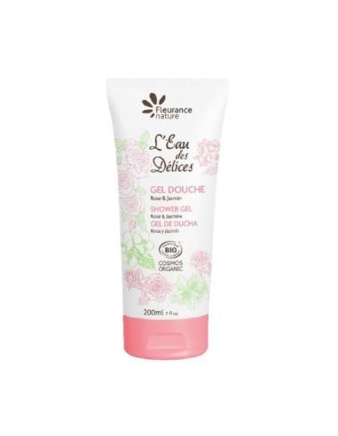 GEL DE DUCHA rosa-jazmin 200ml. FLEURANCE NATURE