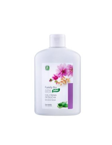 GEL DE DUCHA avena-malva 400ml. BIO SANTIVERI