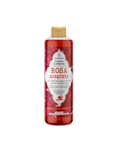 GEL CORPORAL ROSA MOSQUETA SUPREME 500ml. ESENTIAL AROMS