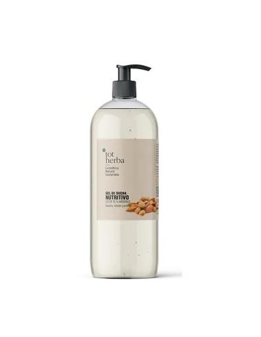 GEL BAÑO NUTRITIVO leche de almendras 1000ml. TOT HERBA-AUTHEX