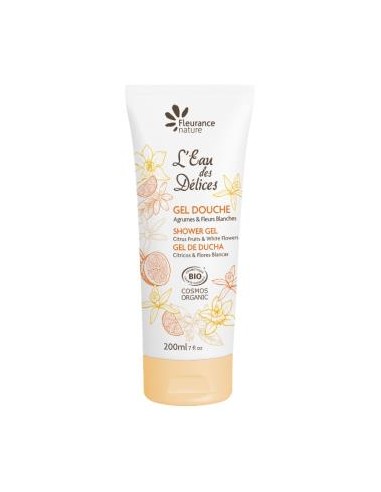 GEL DE DUCHA citricos-flores blancas 200ml. FLEURANCE NATURE