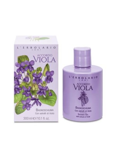 ACCORDO VIOLETA gel de baño 300ml. LERBOLARIO