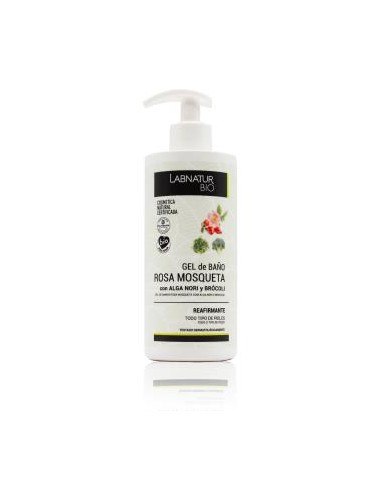 GEL DE BAÑO rosa mosqueta-algas-brocoli 450ml. BIO LABNATUR BIO