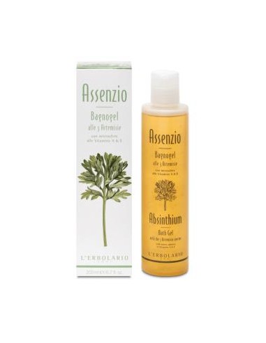 ASSENZIO gel de baño 200ml. LERBOLARIO