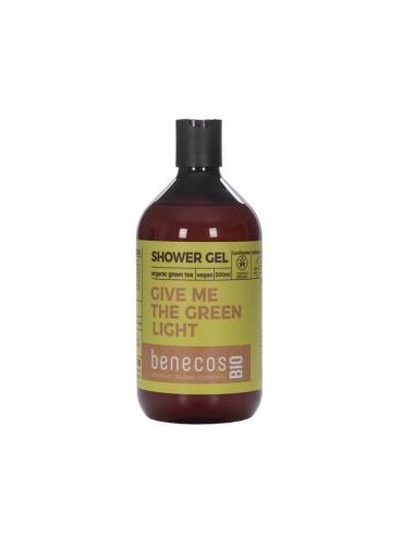 GEL DE BAÑO te verde 500ml. BIO VEGANO BENECOS