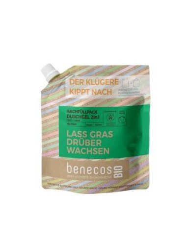 GEL DE BAÑO 2en 1 cañamo 500ml. BIO VEGANO BENECOS