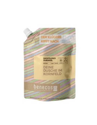 GEL DE BAÑO avena recarga 1lt. BIO VEGANO BENECOS