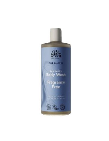 FRAGANCE FREE gel de baño 500ml. ECO VEGAN URTEKRAM