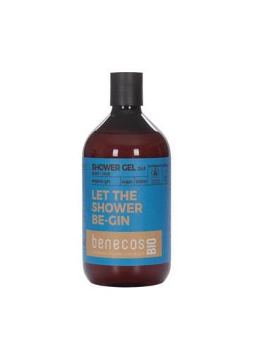 GEL DE BAÑO 2en 1 ginebra 500ml. BIO VEGANO BENECOS