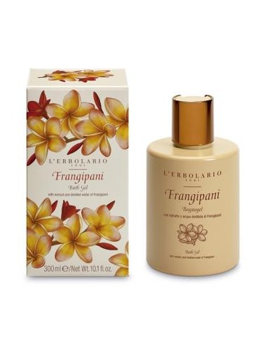 FRANGIPANI gel de baño 300ml. LERBOLARIO