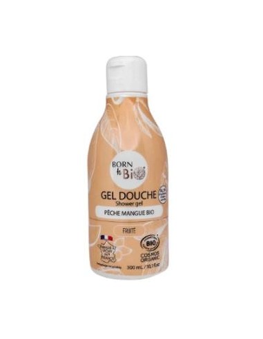 GEL DE BAÑO durazno y mango 300ml. BIO BORN TO BIO