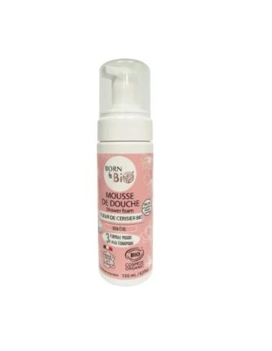 ESPUMA DE DUCHA flores de cerezo 150ml. BIO BORN TO BIO