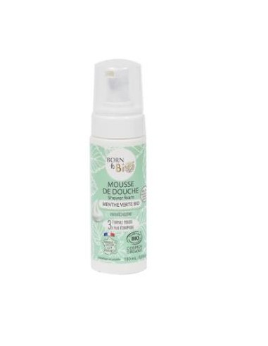 ESPUMA DE DUCHA menta verde 150ml. BIO BORN TO BIO