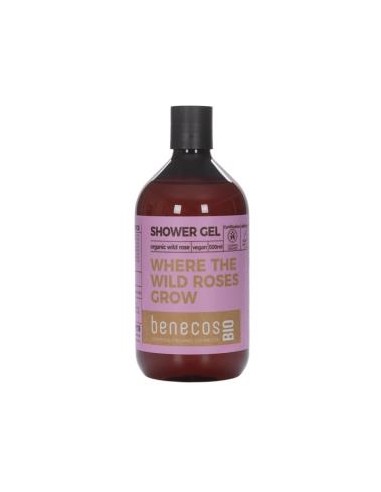 GEL DE BAÑO rosa mosqueta 500ml. BIO VEGANO BENECOS