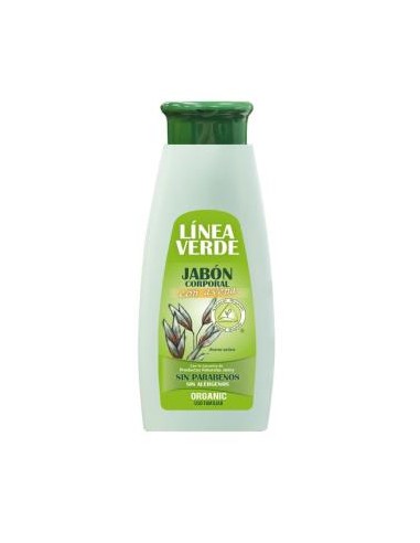 JABON CORPORAL con avena 400ml. LINEA VERDE