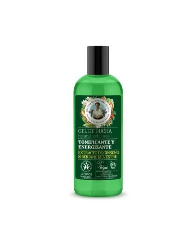 GEL DE DUCHA ENERGIZANTE Y TONIFICANTE 260ml VEGAN AGAFIA