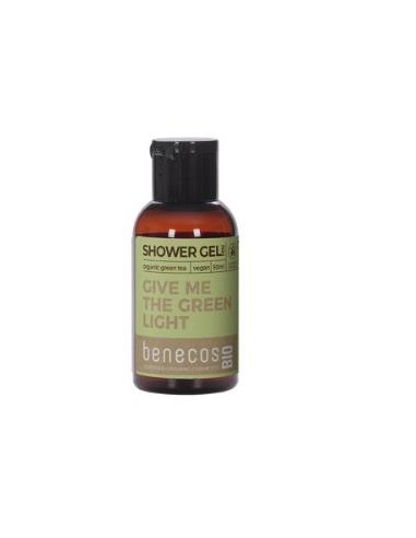 GEL DE BAÑO te verde mini viaje 50ml. BIO VEGANO BENECOS