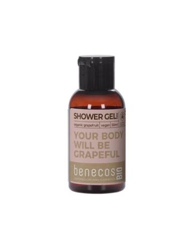 GEL DE BAÑO pomelo mini viaje 50ml. BIO VEGANO BENECOS