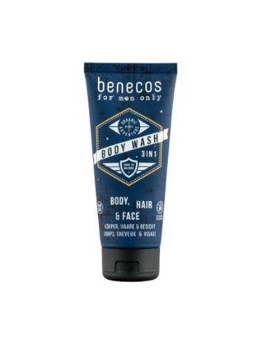 BODY WASH 3en1 for men 200ml. VEGANO BENECOS