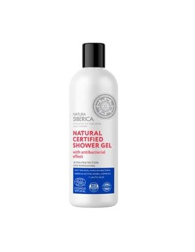 GEL DE DUCHA HIGIENIZANTE antibacteriano 400ml ECO NATURA SIBERICA