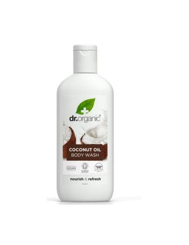 GEL DE BAÑO aceite coco organico 250ml. DR. ORGANIC