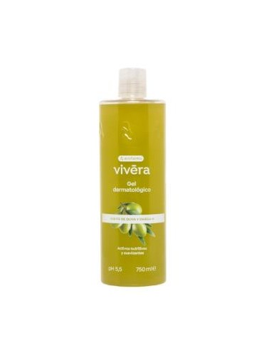 VIVERA GEL ACEITE OLIVA/OMEGA 750ml