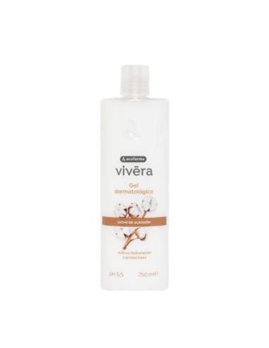 VIVERA GEL LECHE ALGODON 750ml