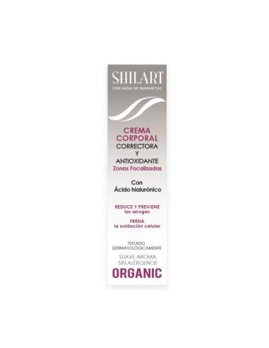 SHILART crema corp. correctora y antiox 200ml