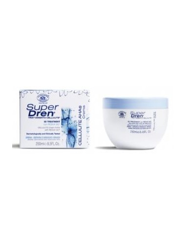 SUPER DREN crema anticelulitica con AHAS 250ml. BOTTEGA DI LUNGAVITA