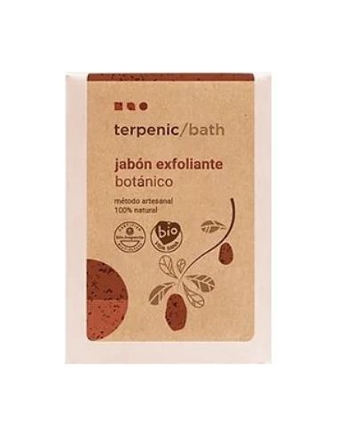 TERPENIC BATH jabon exfoliante botanico solido 100gr. BIO